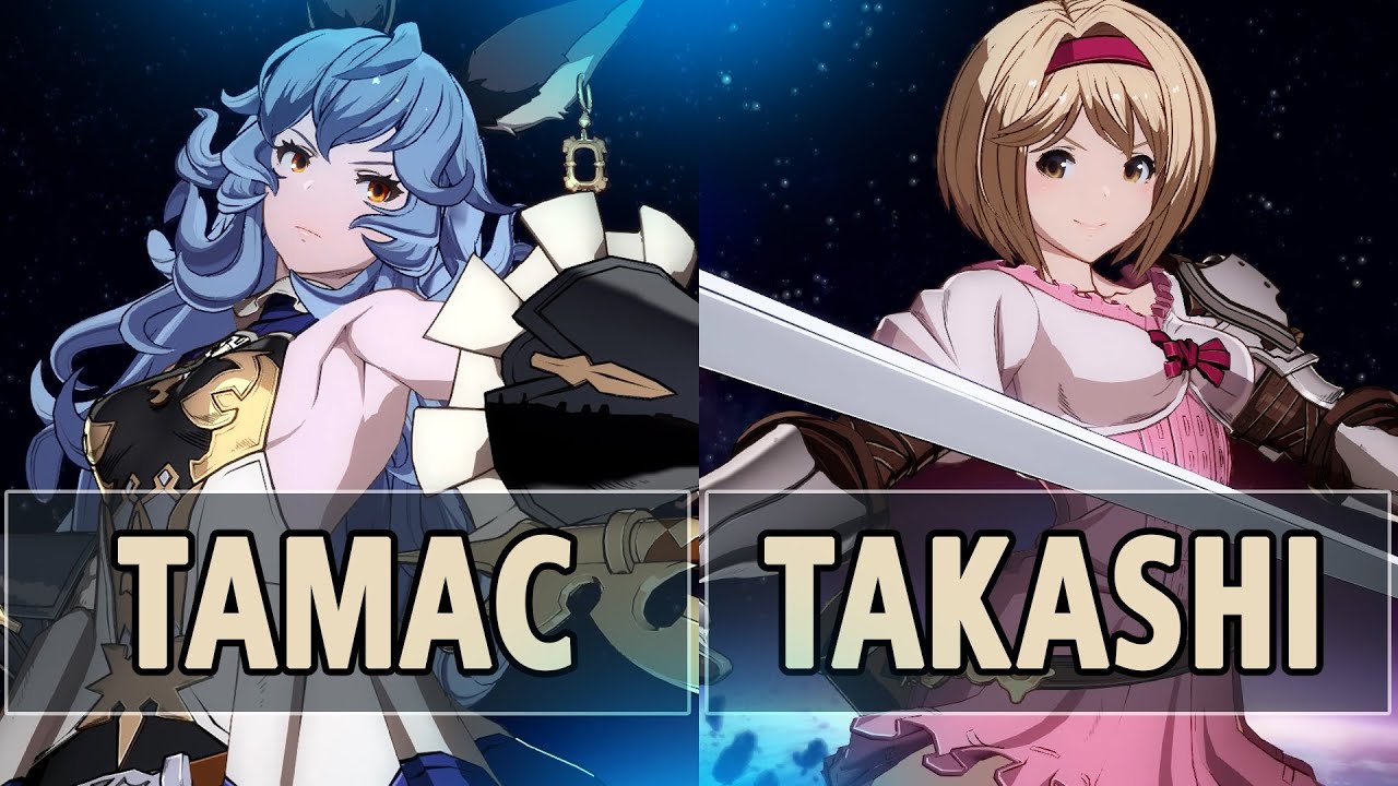 GBVSR: TamaC (Ferry) Vs Takashi (Djeeta) | High Level Gameplay.