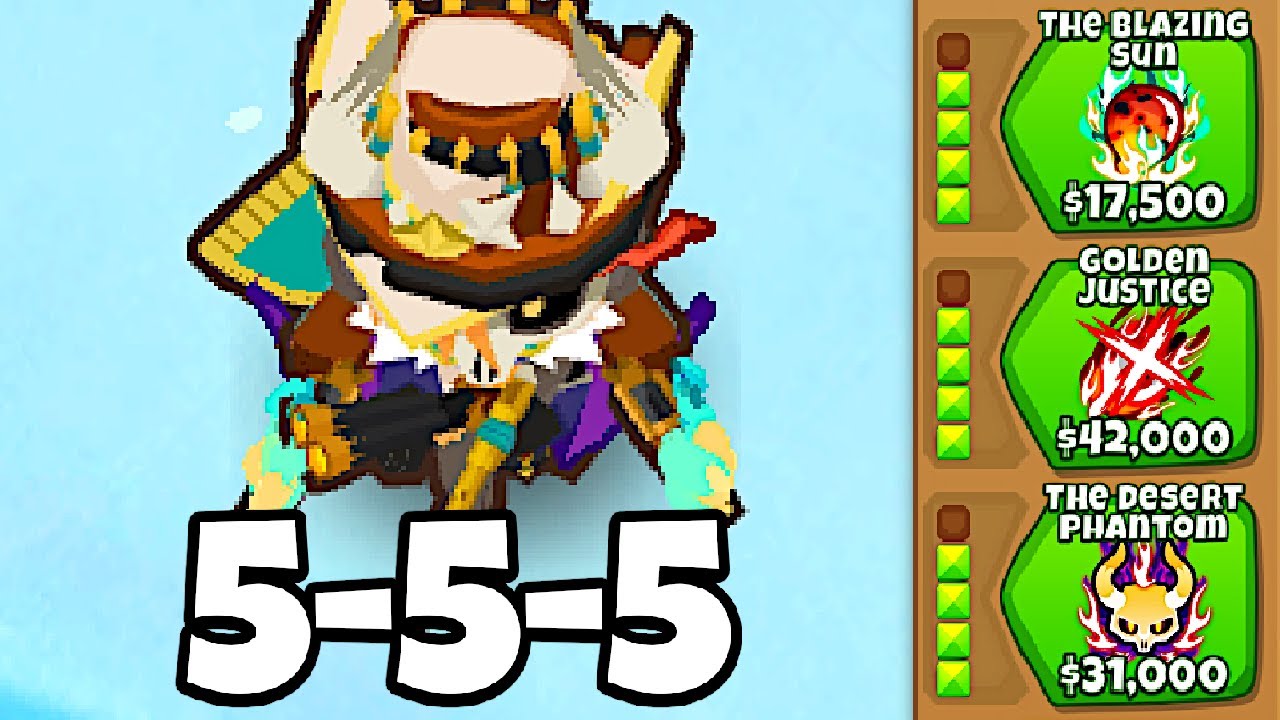 The 5-5-5 DESPERADO Is Insanity... (Bloons TD 6)