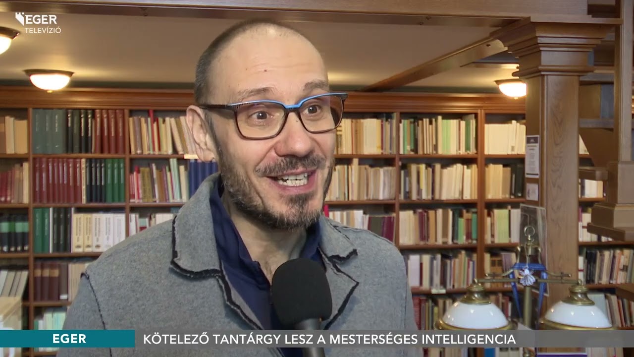 Kötelező tantárgy lesz a mesterséges intelligencia (Tv Eger)