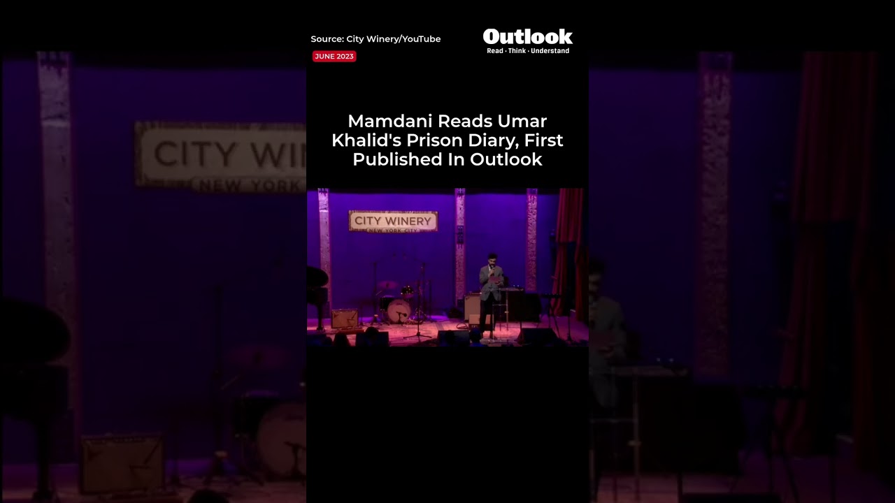 Мамдани читает тюремный дневник Умара Халида, впервые опубликованный в Outlook