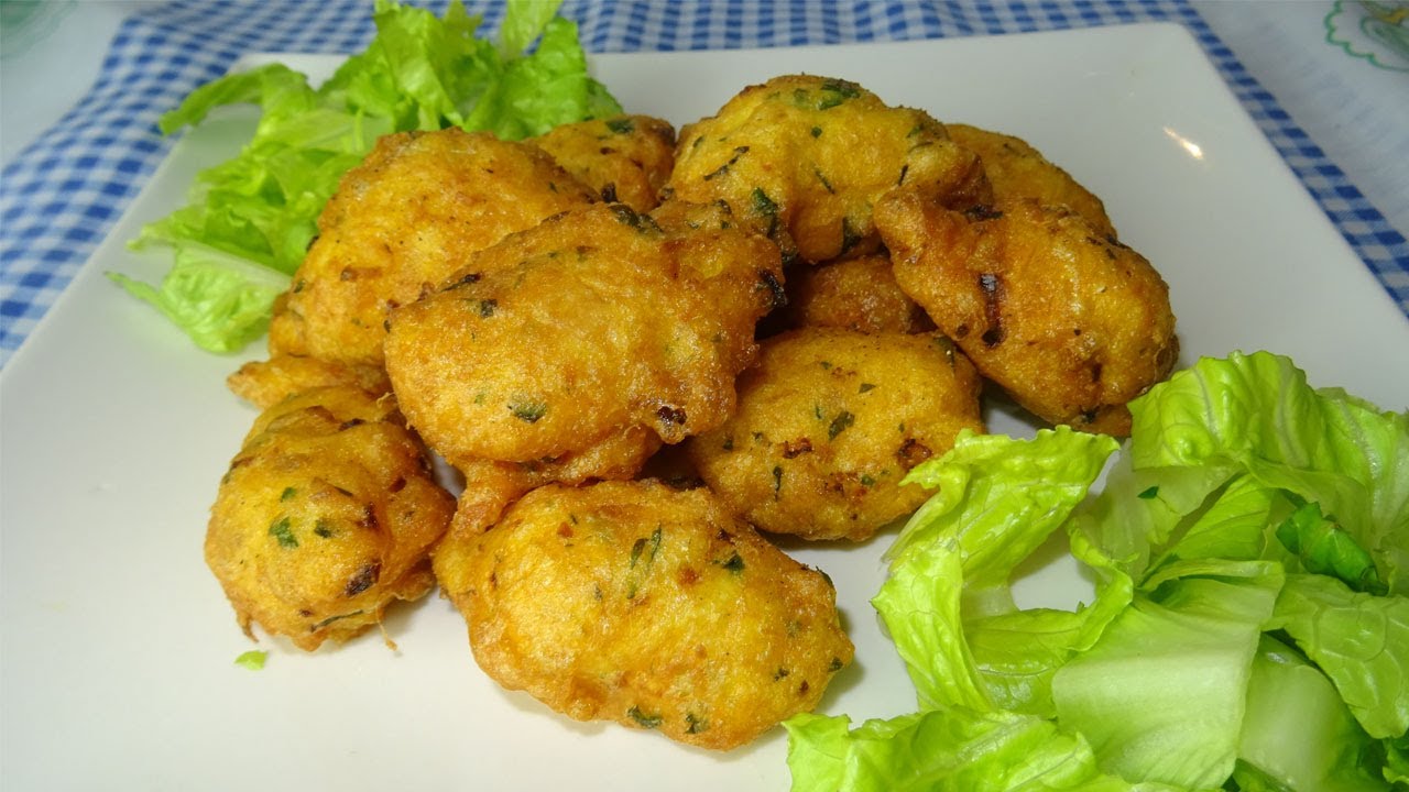 BUÑUELOS DE MERLUZA | RECETA FÁCIL