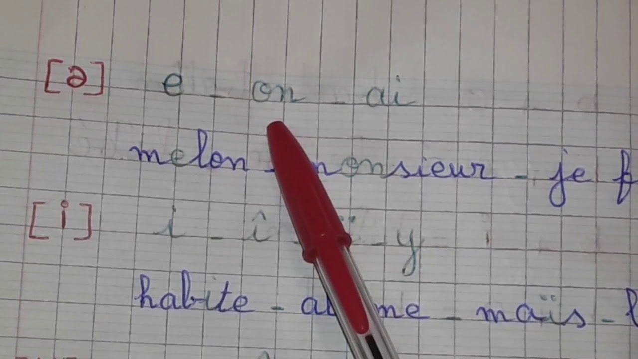تعلم النطق باللغة الفرنسيةles syllabes.les voyelles  orales et les voyelles  nasales