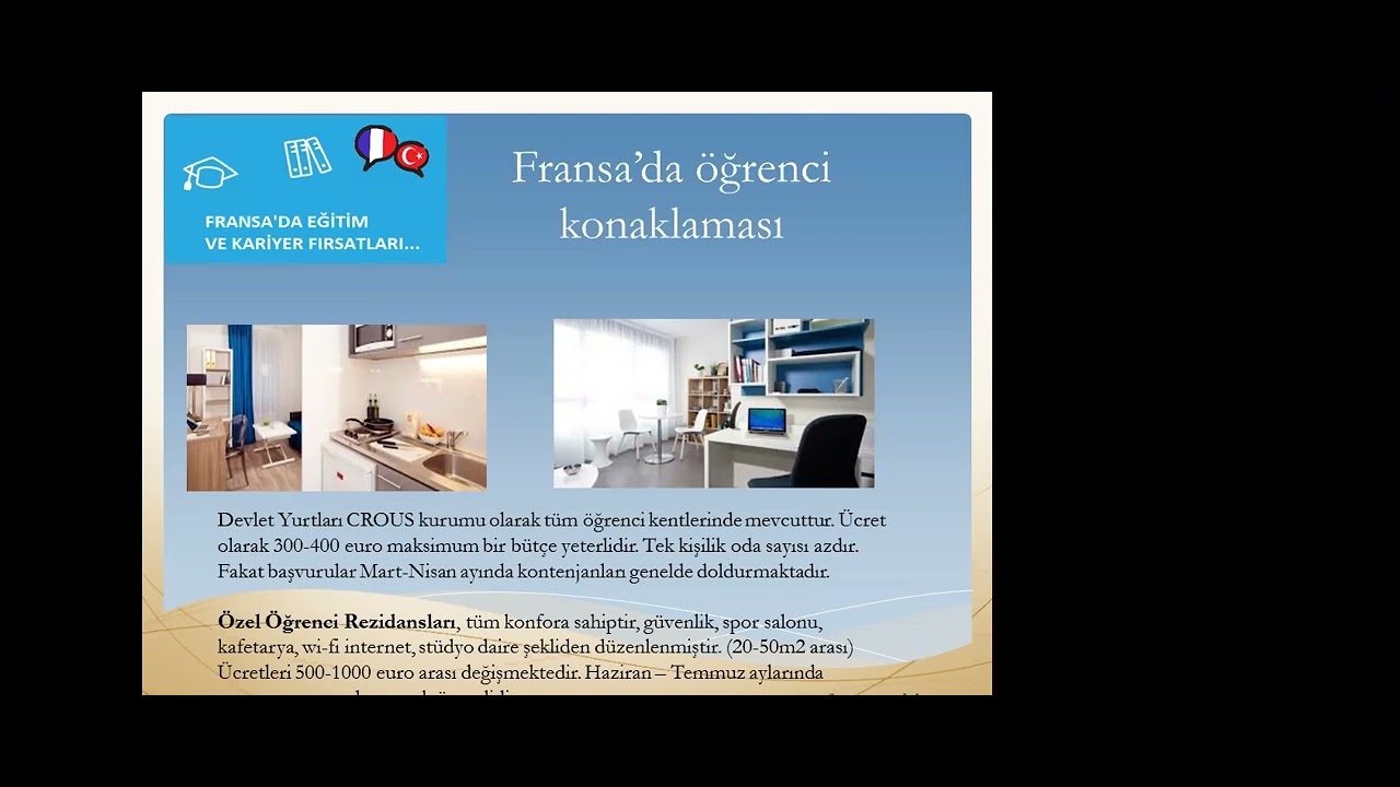 Fransa’da Eğitim Webinarı