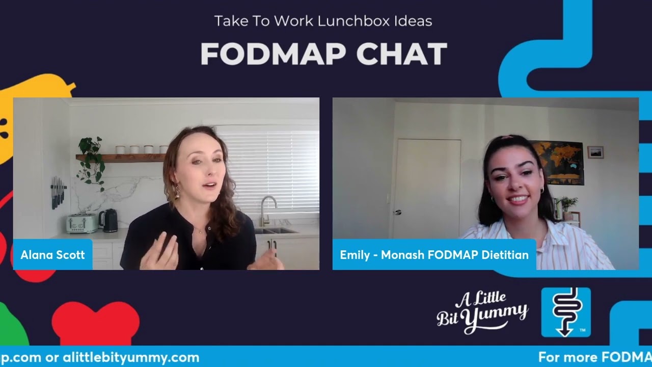 Take To Work Low FODMAP Lunch Ideas with Monash University