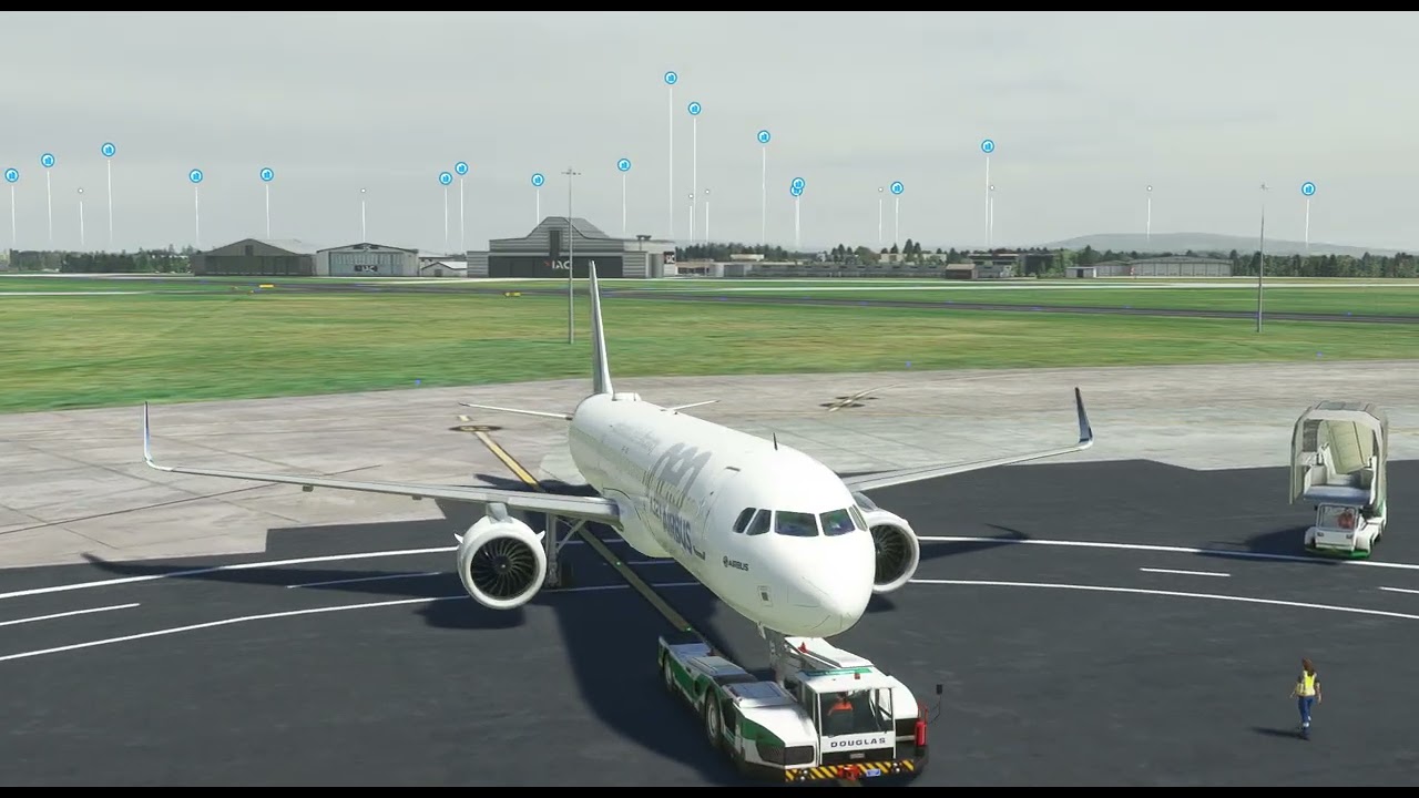 Microsoft Flight Simulator 2020 GSX PRO ,PUSH BACK.