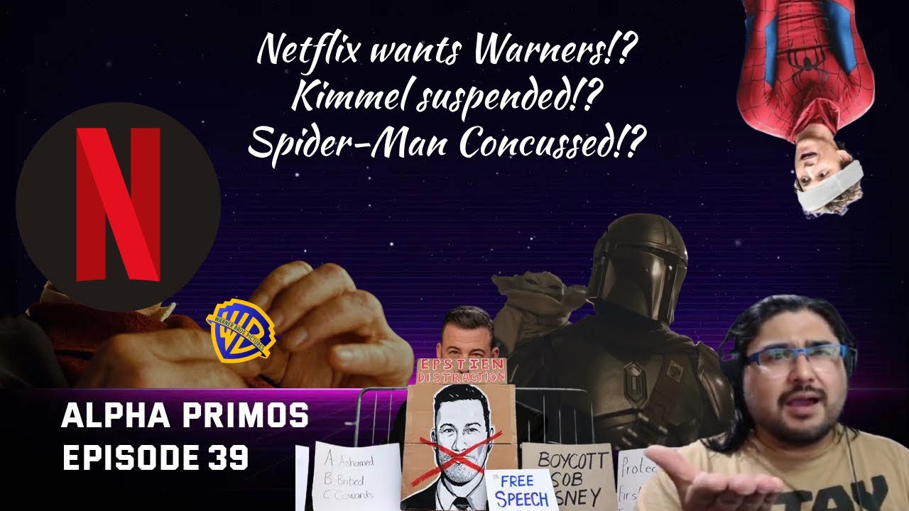 Jimmy Kimmel Suspended, Injury Halts Filming of Spider-Man Movie, and more - Alpha Primos Episode 39