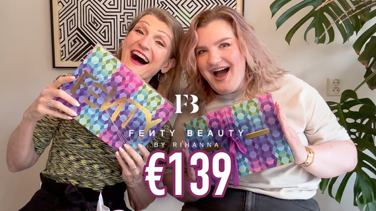 Fenty adventskalender unboxing met mama | Vera Camilla