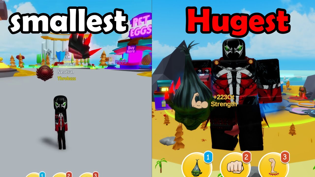 Becoming The Hugest In Roblox! (Get Huge Simulator)