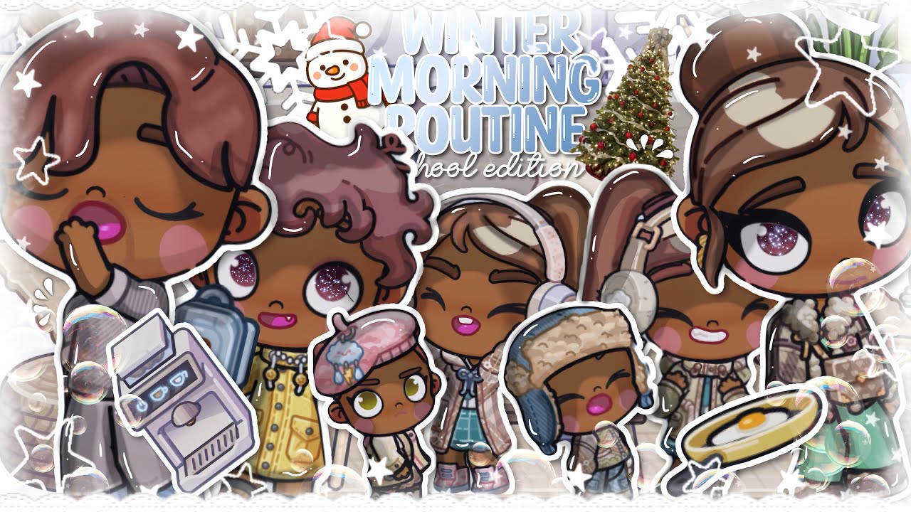 WINTER MORNING ROUTINE ❄️☃️🎄||*school edition* 🏫✏️|| *voiced* 🎙️|| FAMILY OF SEVEN 🧑‍🧑‍🧒7️⃣||