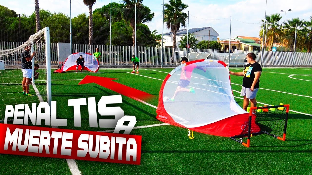 PENALTIS A MU3RT3 SÚBITA ¡RETO FÚTBOL! [ Crazy Crew ]