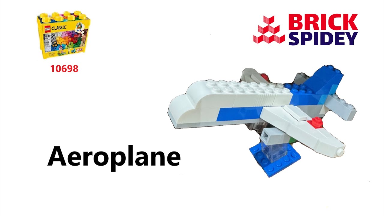 Lego 10698 How to build an Aeroplane 비행기 using Lego Classic 10698