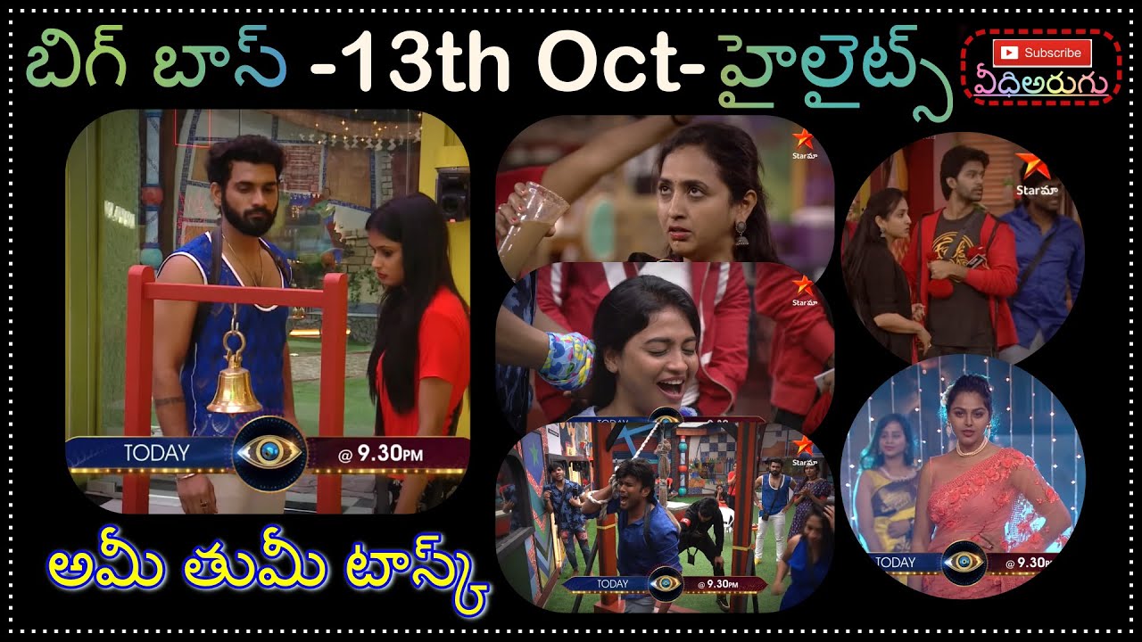 BiggBoss Telugu 4 - 13th October Highlights