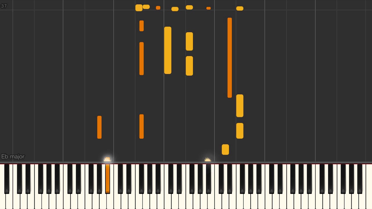 Nancy With The Laughing Face - Jazz piano solo tutorial