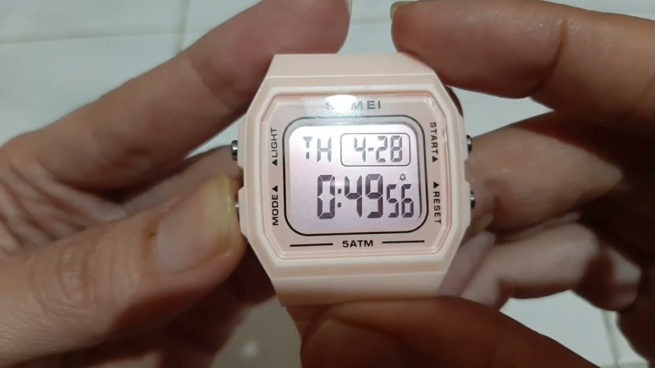 Cara Setting Jam Tangan SKMEI Tipe 1683