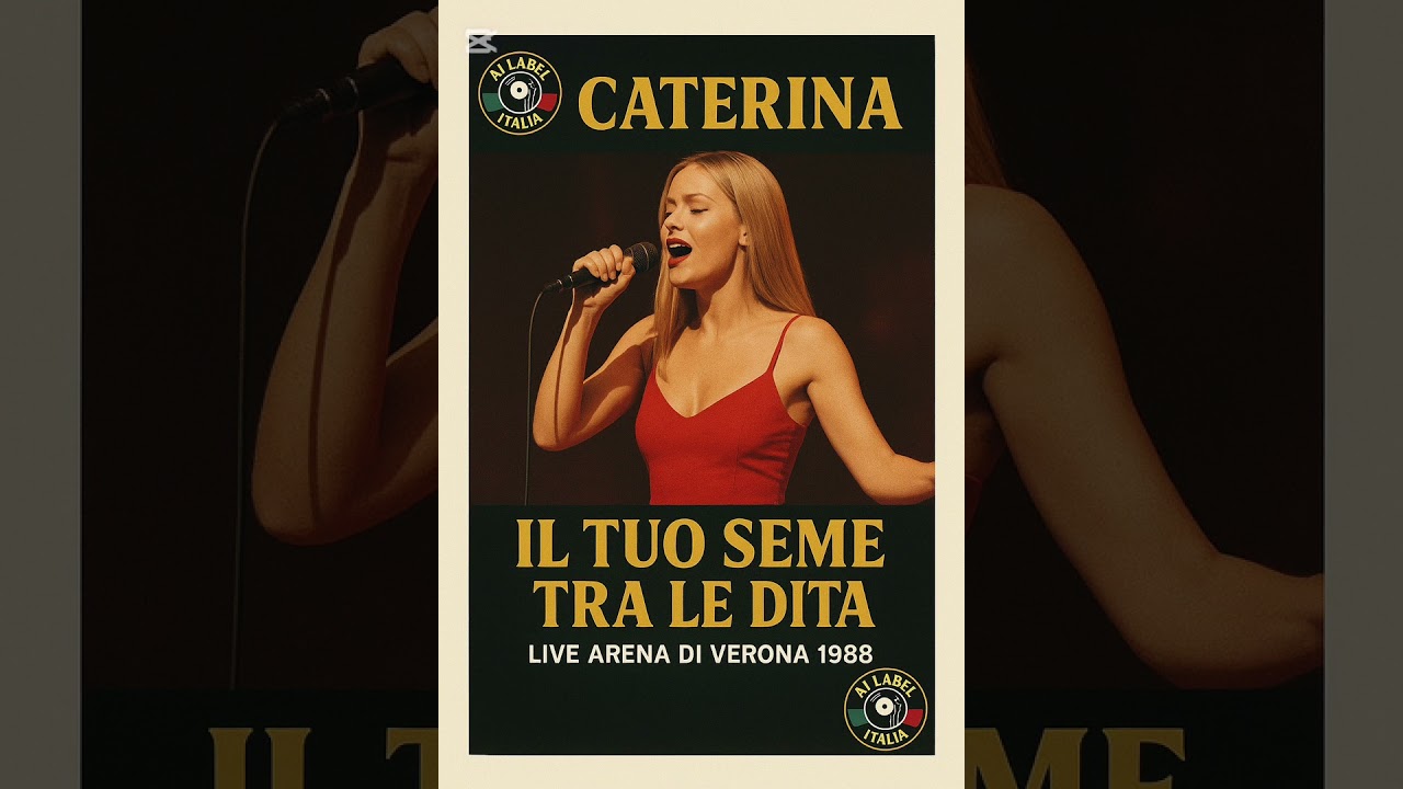 Caterina - Il tuo seme tra le dita (live Arena di Verona) 1988