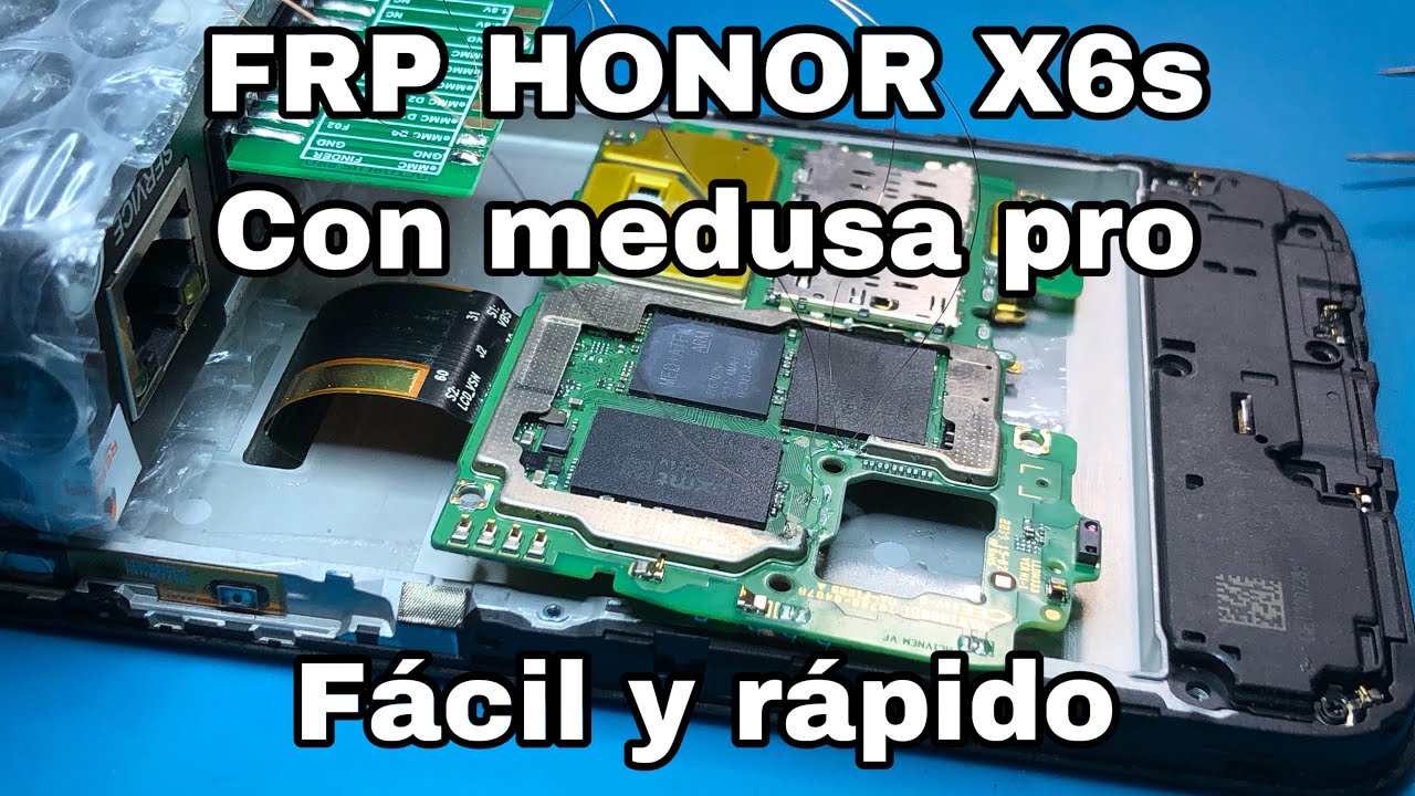 FRP HONOR X6s vía isp con medusa pro