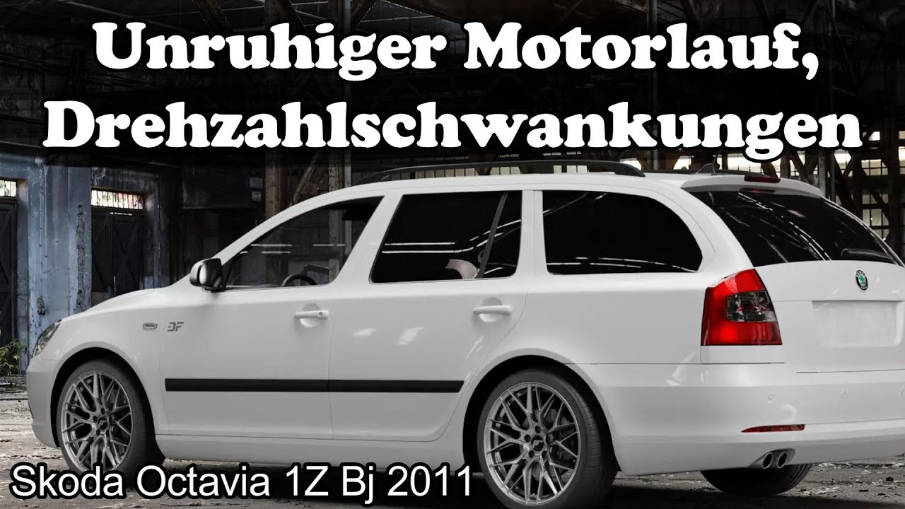 Unruhiger Motorlauf, Drehzahlschwankungen (Unstable engine operation, fluctuations in engine speed)