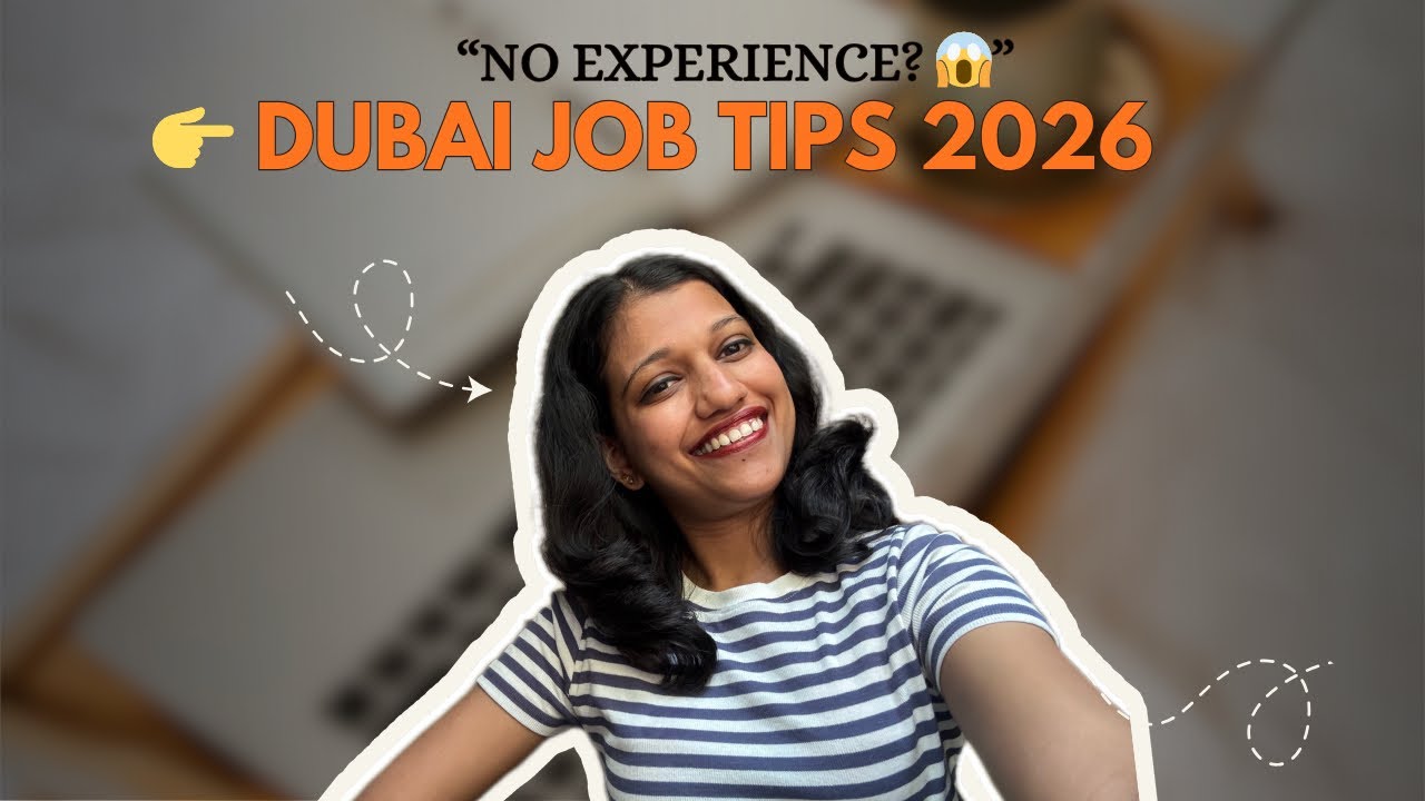 No Experience? No Problem! Dubai Job Tips for Freshers || Job search || interview || Accountant