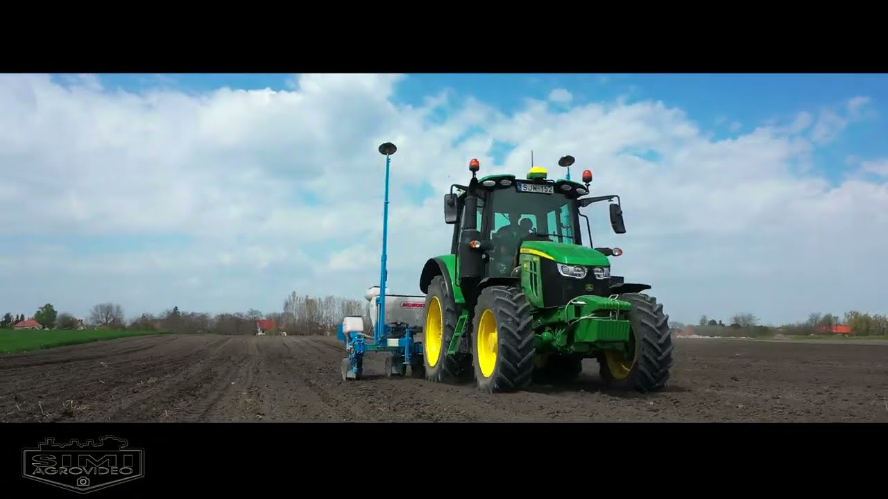 Picurkák bevetésen: John Deere 6120M (2021)+Monosem NG Plus M & John Deere 6310 + Hardi Ranger 2500
