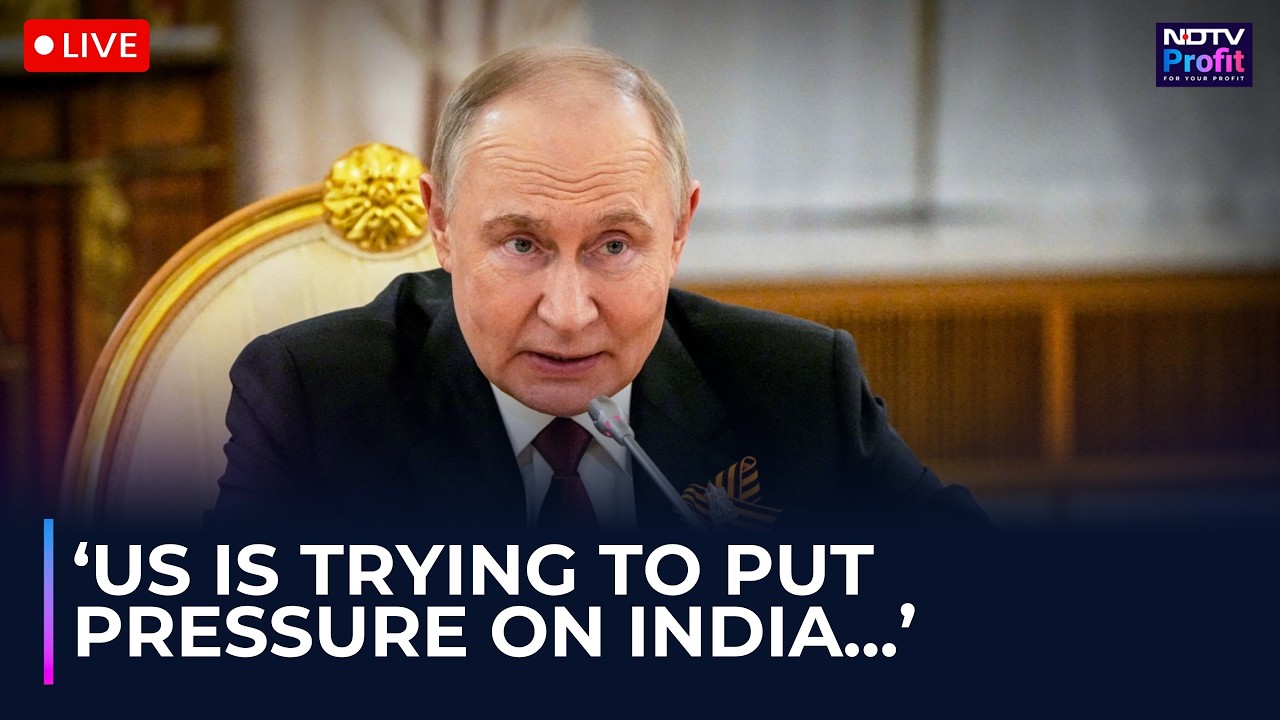 Vladimir Putin LIVE: Putin's Big Speech On India & America | Putin On Ukraine War LIVE