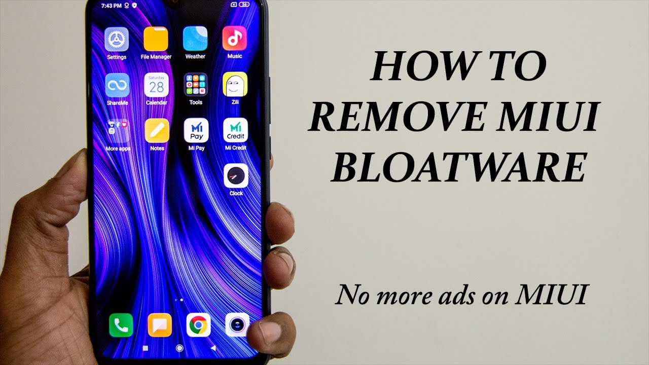Remove Ads and Bloatware from Xiaomi Phones