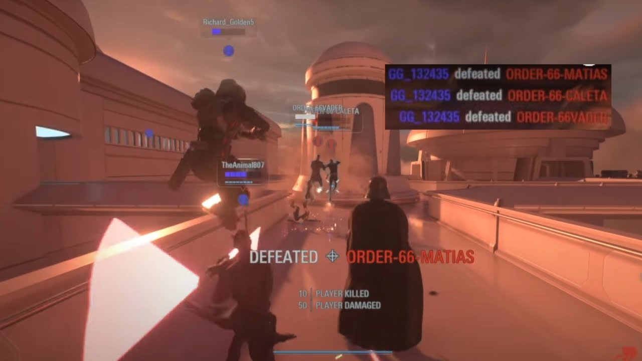 ORDER66 clan members get demolished | Battlefront 2 Toxic HvV gameplay