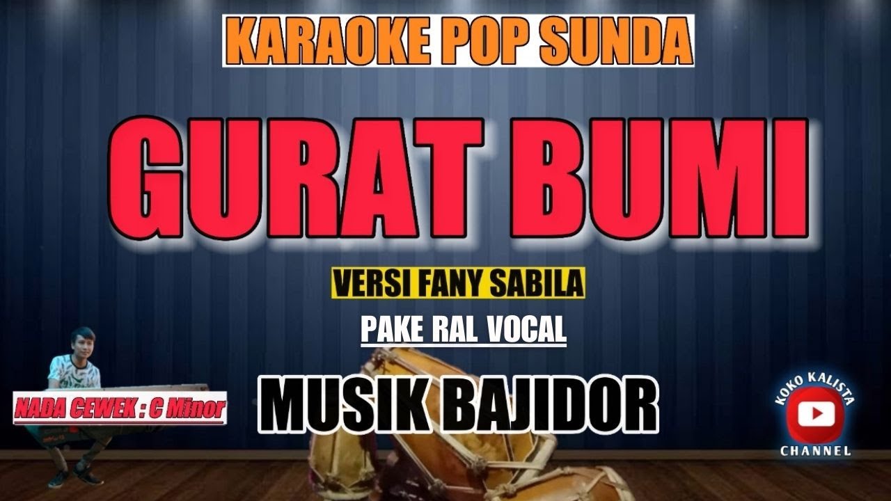 GURAT BUMI KARAOKE FANNY SABLA  - NADA CEWEK