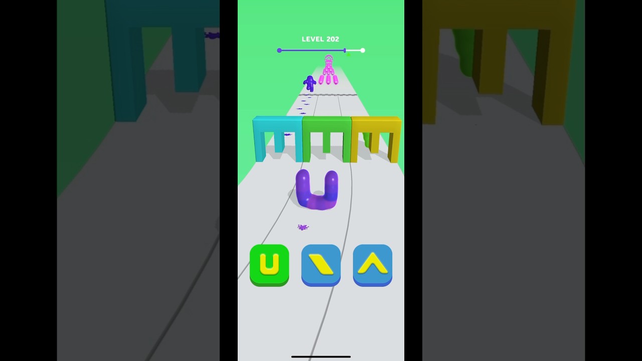 Blob runner 3D gameplay #gameplay #games