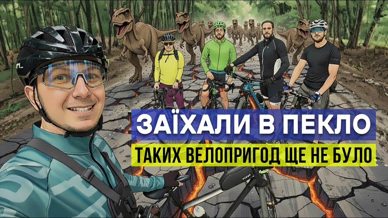 Заїхали в ПЕКЛО на шосейних велосипедах