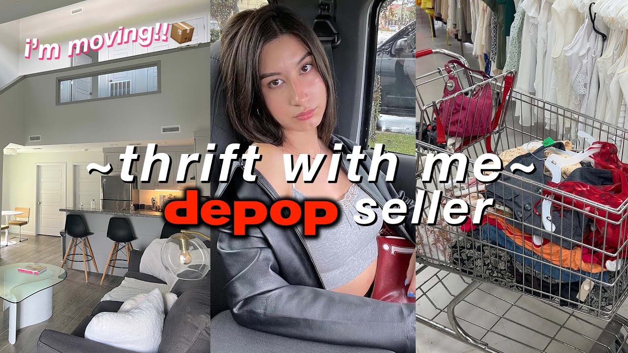 Y2K THRIFT WITH ME | FULL TIME DEPOP SELLER 🍒🌸
