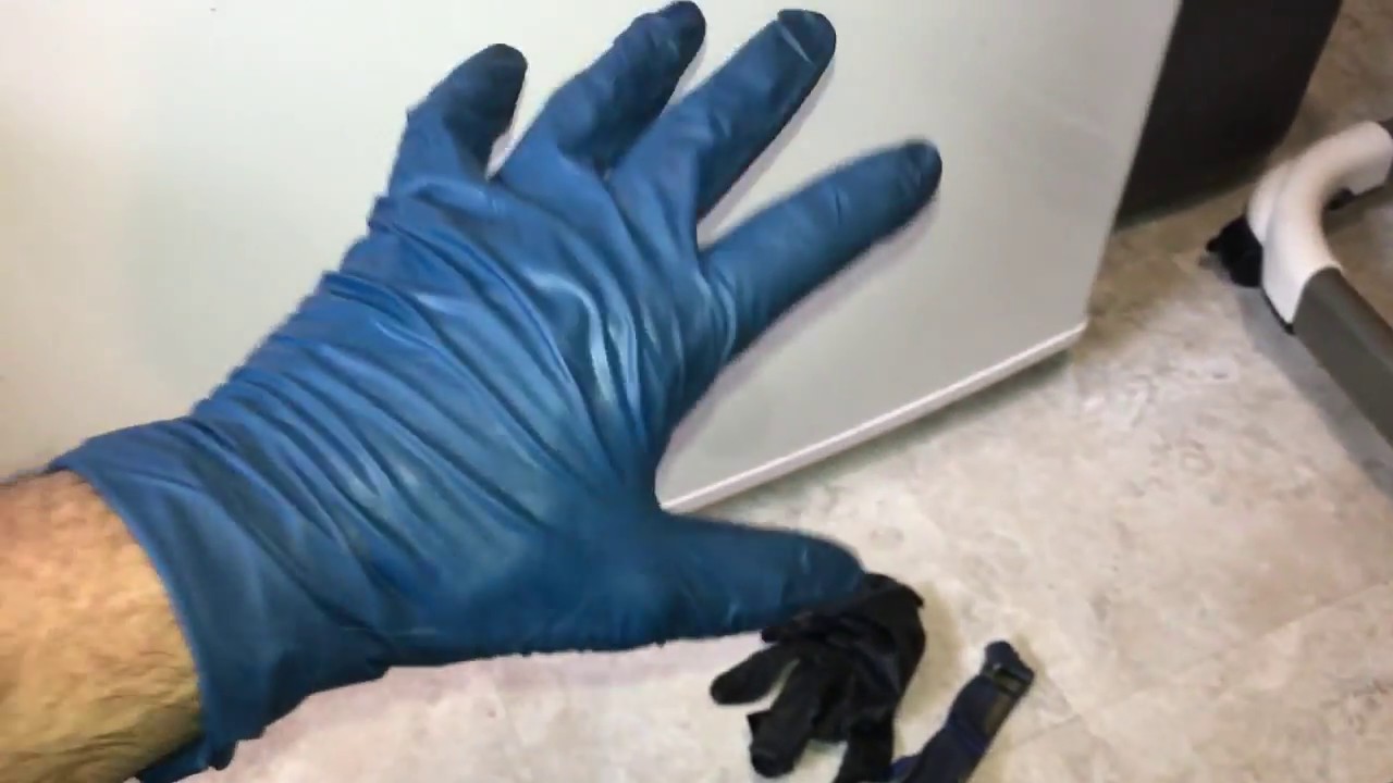Hardy Heavy Duty Nitrile Gloves 7 MIL Harbor Freight