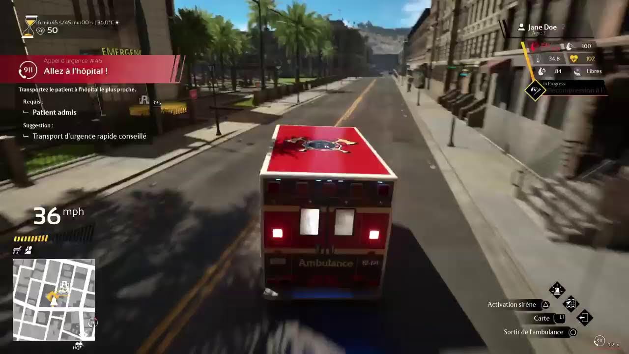 Go sur ambulance life ps5 venez nombreux