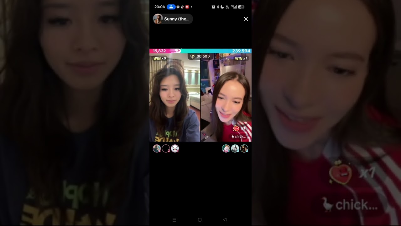 Sunny and Namneung live TikTok 31/01/2026