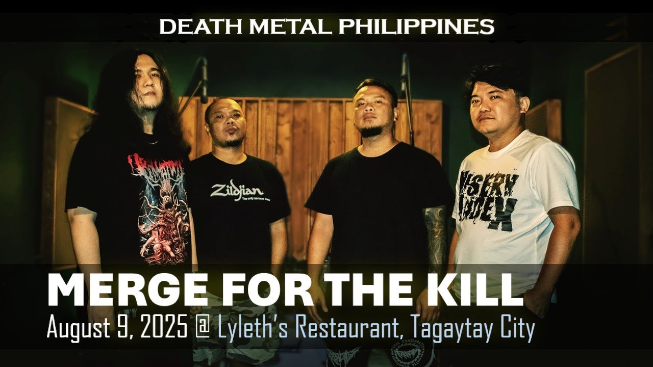 [4K HDR] MERGE FOR THE KILL | FULL SET LIVE @ Tagaytay City | DEATH METAL PHILIPPINES