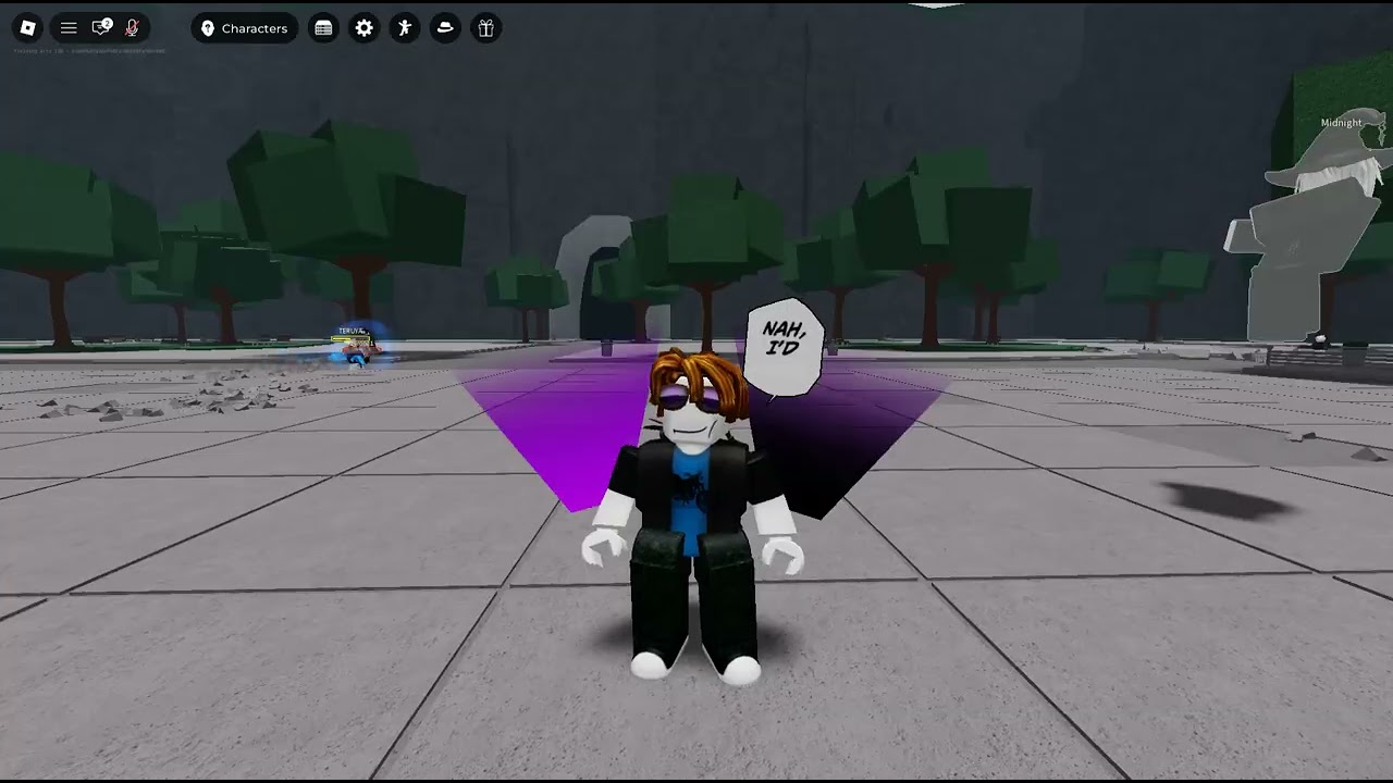Playing TSB (Strongest battlegrounds) With my friend