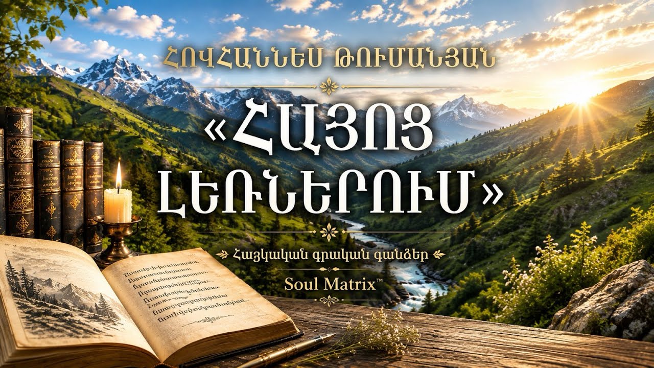 Հովհաննես Թումանյան &mdash; &laquo;Հայոց Լեռներում&raquo; | In the Armenian Mountains | Soul Matrix&trade;