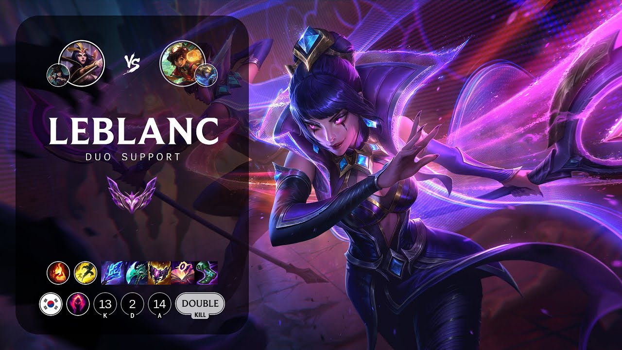 LeBlanc Support vs Milio - KR Master Patch 13.24