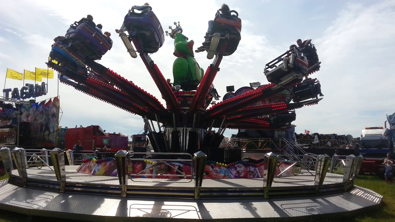 Billy Crow's King Frog Jump 'N' Smile - Offride - Newcastle Town Moor - The Hoppings - 2019