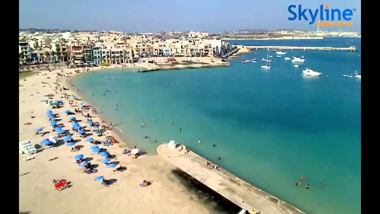Time lapse Birżebbuġa Beach and Pretty Bay - Malta