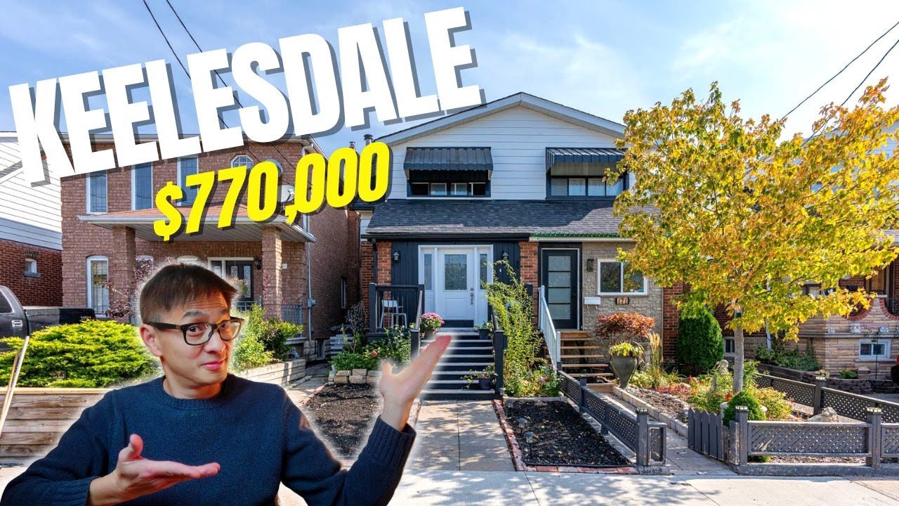 Discover the Hidden Gem in Keelesdale, Toronto! Home Tour Under $800K