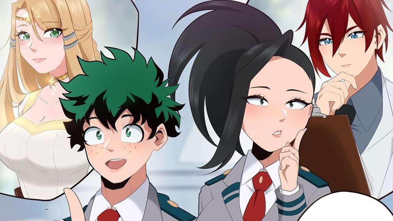 MHA OC  Canon Au My Hero Academia Comic Dub