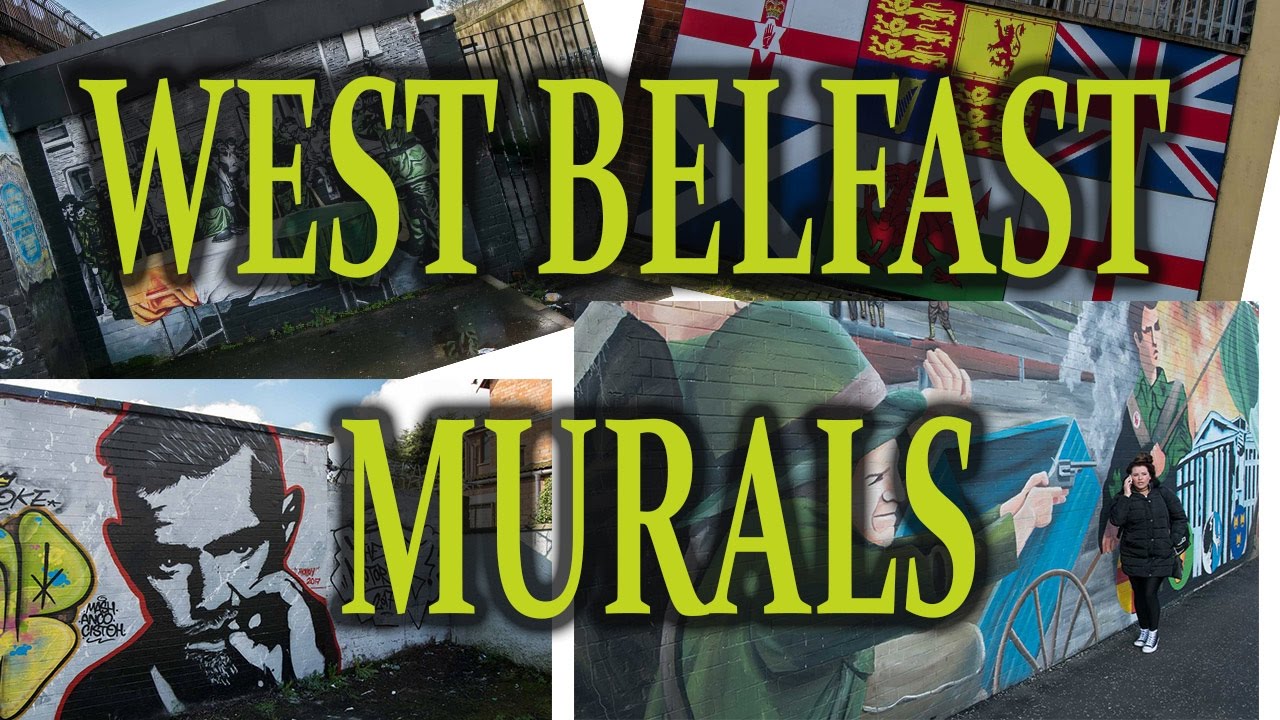 Photographing the Belfast Murals - Political murals of West Belfast