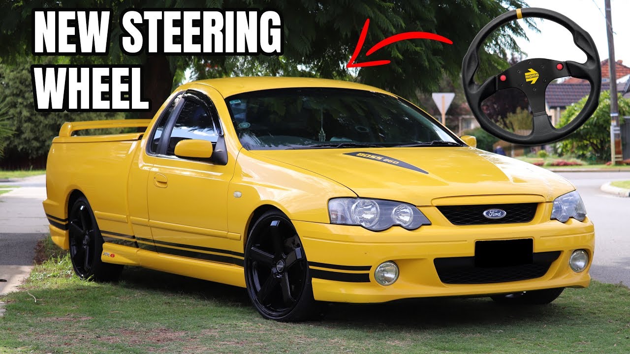 XR8 Gets an Upgrade* Installing a New Steering Wheel (Ford Falcon)