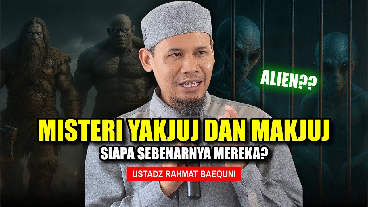 MISTERI YAKJUJ DAN MAKJUJ: Siapakah Mereka? Ust. Rahmat Baequni #kajianislam #yakjujmakjuj