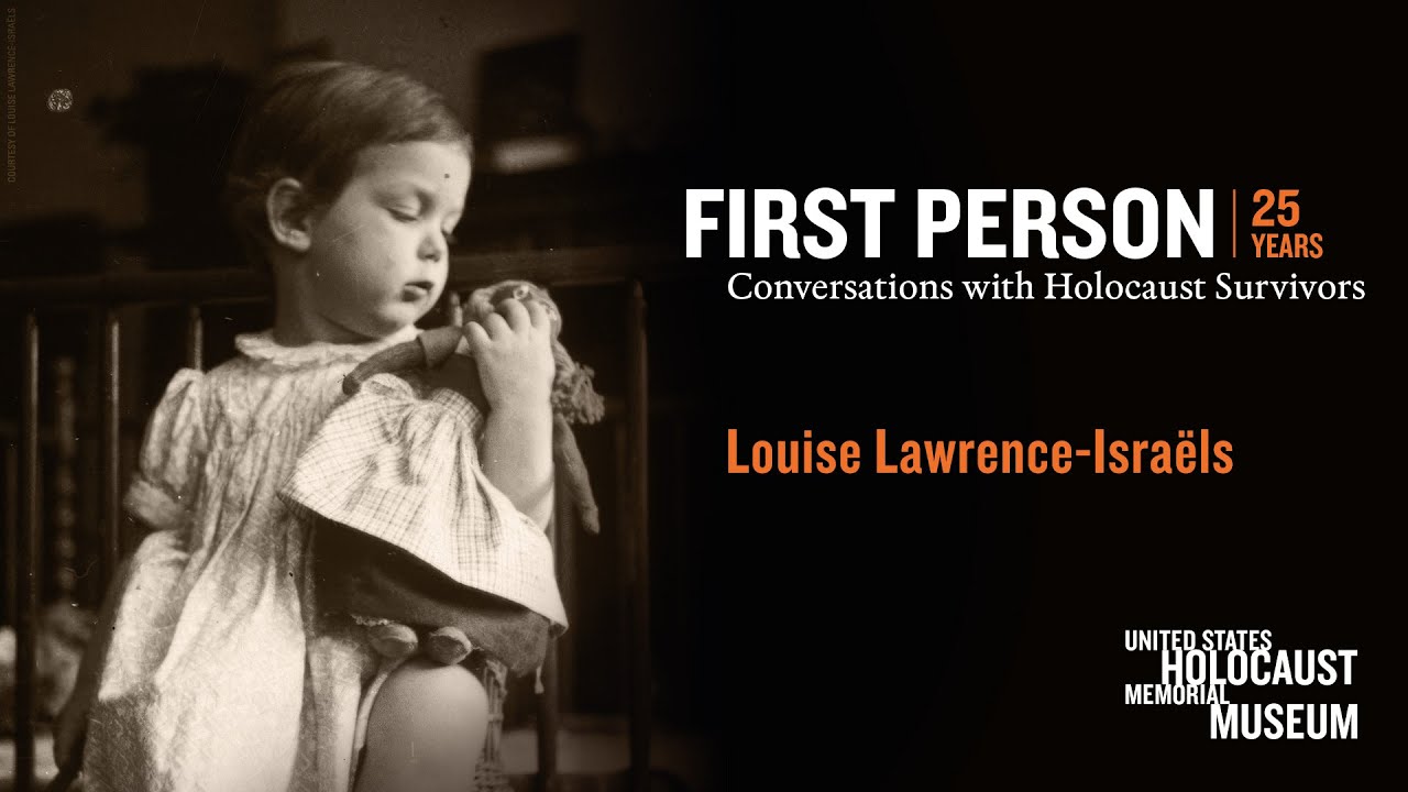 2025 First Person with Holocaust Survivor Louise Lawrence-Isra&euml;ls