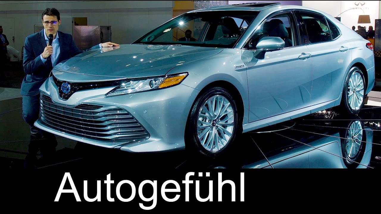 Toyota Camry all-new REVIEW Premiere NAIAS 8th gen 2017/2018 - Autogefühl