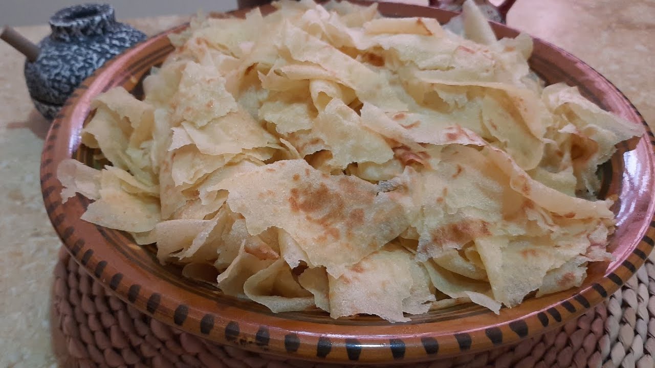 عجينة الرقاق او الشخشوخة و المحاجب Pâte pour Regag ou Chakhchoukha/ Dough for Chakhchouka or Regag