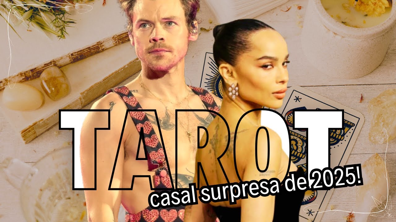 Harry Styles e Zoe Kravitz? Será que vai ficar sério? Tarot responde! 🦋💔🫢