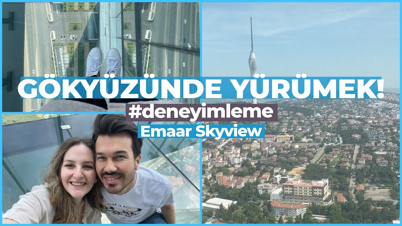 Emaar Skyview'a Gittik! ☁️🏙️ Pazar Günü Etkinliği ☀️ #vlog