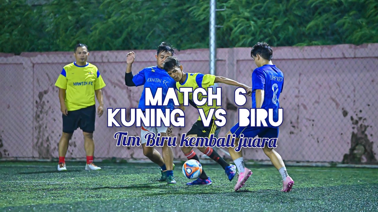 M6 : Kuning 1-3 Biru
